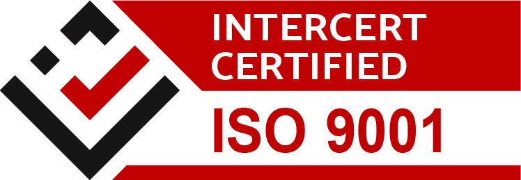 INTERCERT CERTIFIED — ISO 9001